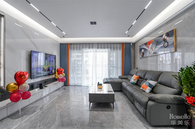 148㎡簡約風(fēng)，寬松的大橫廳，靈活合理生活動線構(gòu)建美好生活